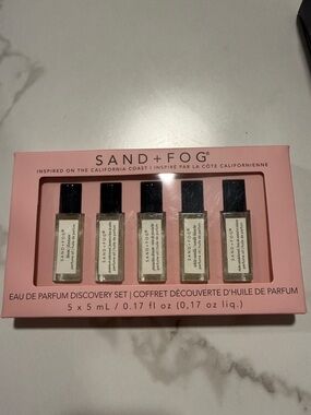 SAND+FOG Pink  Discovery SeT